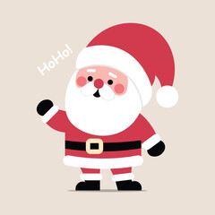 cartoon santa claus