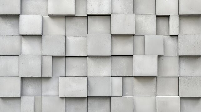 Artistic views on concrete wall installations in contemporary urban design