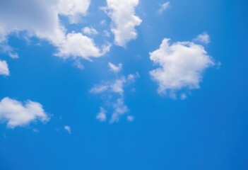 Fototapeta premium blue sky with a few clouds