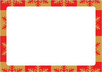 クリスマスをイメージしたシンプルな背景イラスト