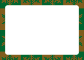 クリスマスをイメージしたシンプルな背景イラスト