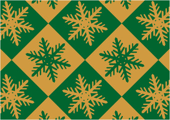 クリスマスをイメージしたシンプルな背景イラスト