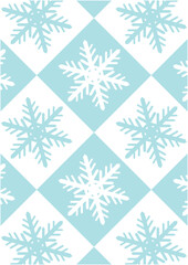 クリスマスをイメージしたシンプルな背景イラスト