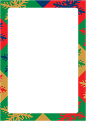 クリスマスをイメージしたシンプルな背景イラスト