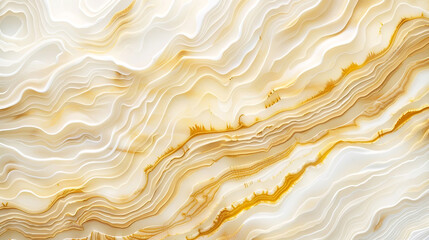 Obraz premium Golden waves elegantly flow across a textured surface, creating a mesmerizing and calming visual experience