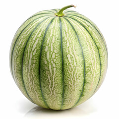 melon on white background