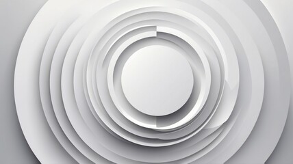 Obraz premium circle abstract background white gradient circula