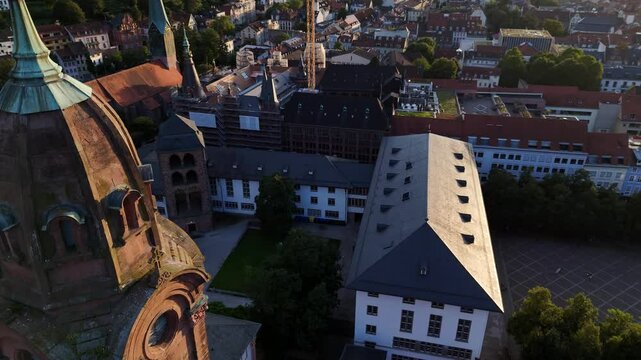Heidelberg University, Germany Flyover in Summer