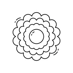 Marigold vector icon