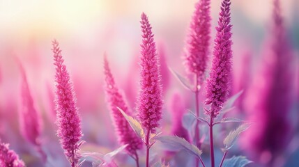 Obraz premium Amaranth in the field