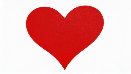 Elegant Bright Red Heart Design for Valentine’s Day and International Women’s Day. Symbol of Love, Romance, and Appreciation for Use in Greeting Cards, Social Media Posts, Romantic Gifts, Celebrations