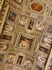 Explore the Vatican Gallery's grandeur with stunning images of frescoes, sculptures, and intricate details, capturing its timeless artistry and rich history. Perfect for adding cultural elegance to an