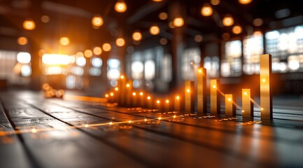 Fototapeta premium Market chart, 