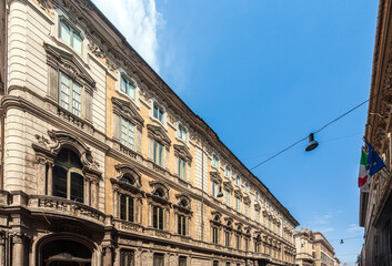 Doria Pamphili Palace Facade on Via Del Corso, Rome