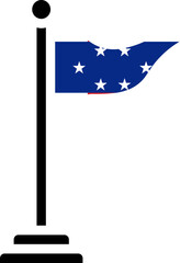 Netherlands Antilles Flag Free Icon