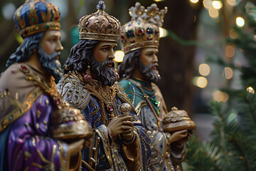 Fototapeta premium Three Kings Day or Epiphany.