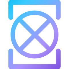 Symbols indicating washing machine features and settings in a household environment for laundry purposes