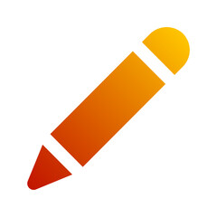 pencil gradient icon