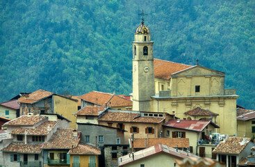 Fototapeta premium Valdeblore, 06, Alpes Maritimes, région Provence Alpes Côte d'Azur, France