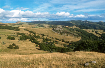 Obraz premium Monts du Vivarais, Chalançon, 07, Ardeche, France