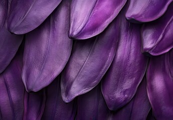 Obraz premium Close-up of Beautiful Purple Petals with Smooth Texture Showcasing Nature's Elegance and Vibrant Color in a Stunning Floral Arrangement
