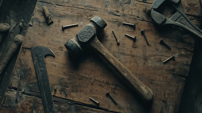 時代を超える大工道具: トンカチと釘