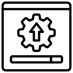system upgrade icon