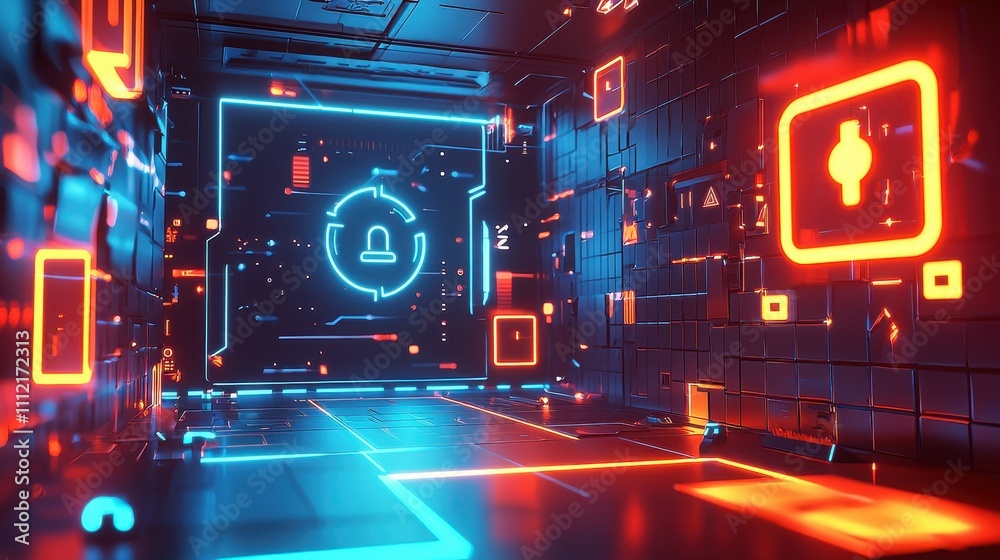 Poster advanced visualization of safeguards against cyber vulnerabilities in digital environments