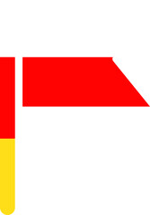 South Ossetia Flag Crisp Icon