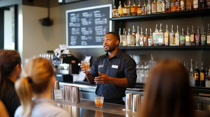Cocktail Making Class at a Stylish Bar