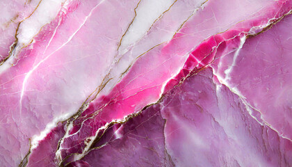 Fototapeta premium Tło marmurowe, różowy kamień. Tekstura grunge, wzór