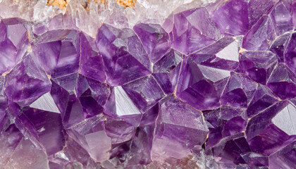 Kryształowe tło fiolet. Tekstura kryształu