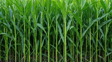 Obraz premium Aerial photograph of a sugarcane farm.