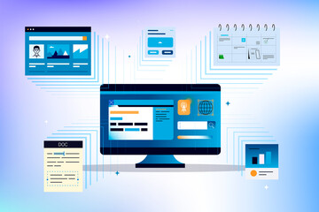 Computer in progress.