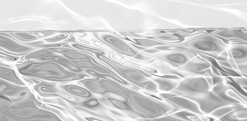 Obraz premium A serene, abstract representation of water with gentle ripples and reflections.