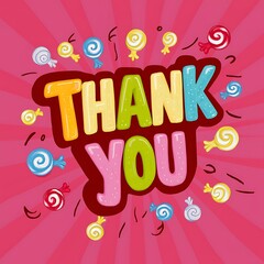 Illustration of Thank You Image, Thank You