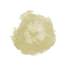 Watercolor effect vector stains. Dark green grunge splatter. Color explosion. Paint stains.