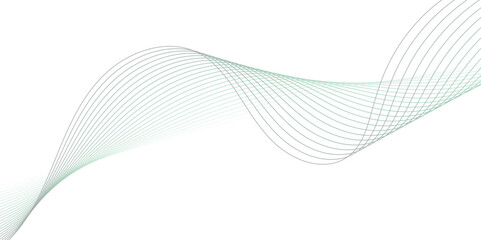 Abstract wavy lines Isolated background design. Wave modern stream transparent background.
