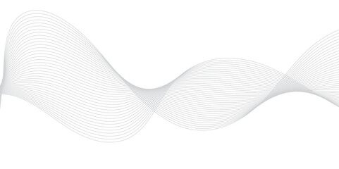 Abstract wavy lines Isolated background design. Wave modern stream transparent background.
