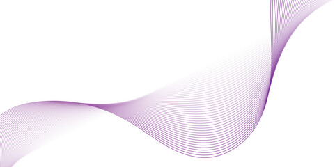 Abstract wavy lines Isolated background design. Wave modern stream transparent background.
