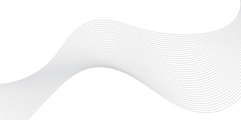 Abstract wavy lines Isolated background design. Wave modern stream transparent background.
