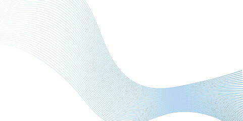 Abstract wavy lines Isolated background design. Wave modern stream transparent background.  © MDMASUD