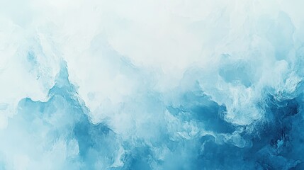 Blue white pastel gradient background smooth light blue abstract grainy poster banner