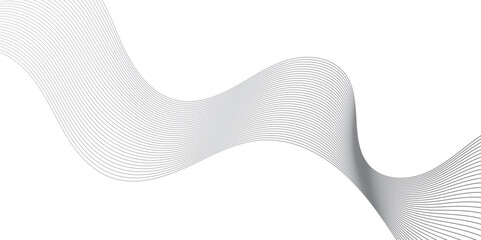 Abstract wavy lines Isolated background design. Wave modern stream transparent background.
