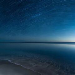 Obraz premium The Ethereal Beauty of a Moonless Night Where the Universe Unfolds in Silent Splendor A Canvas of Darkness Adorned with Celestial Light