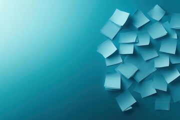 Digital strategy map with blank space for text overlay, strategy template, clean and structured