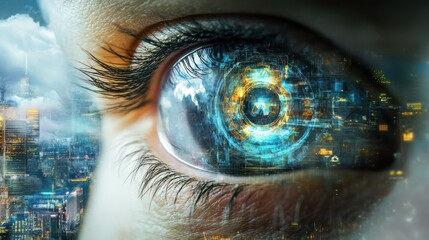 Innovative technologies image . Mixed media