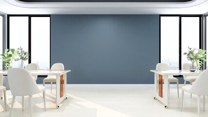 office pantry area 3d render interior design