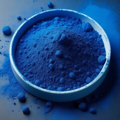 Blue Pigment – A bright cobalt blue powder with a smooth matte