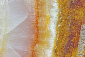 Naklejka premium Onyx marble texture background, high resolution Onyx marble texture used for interior abstract home decoration and ceramic wall tiles and floor tiles surface. 